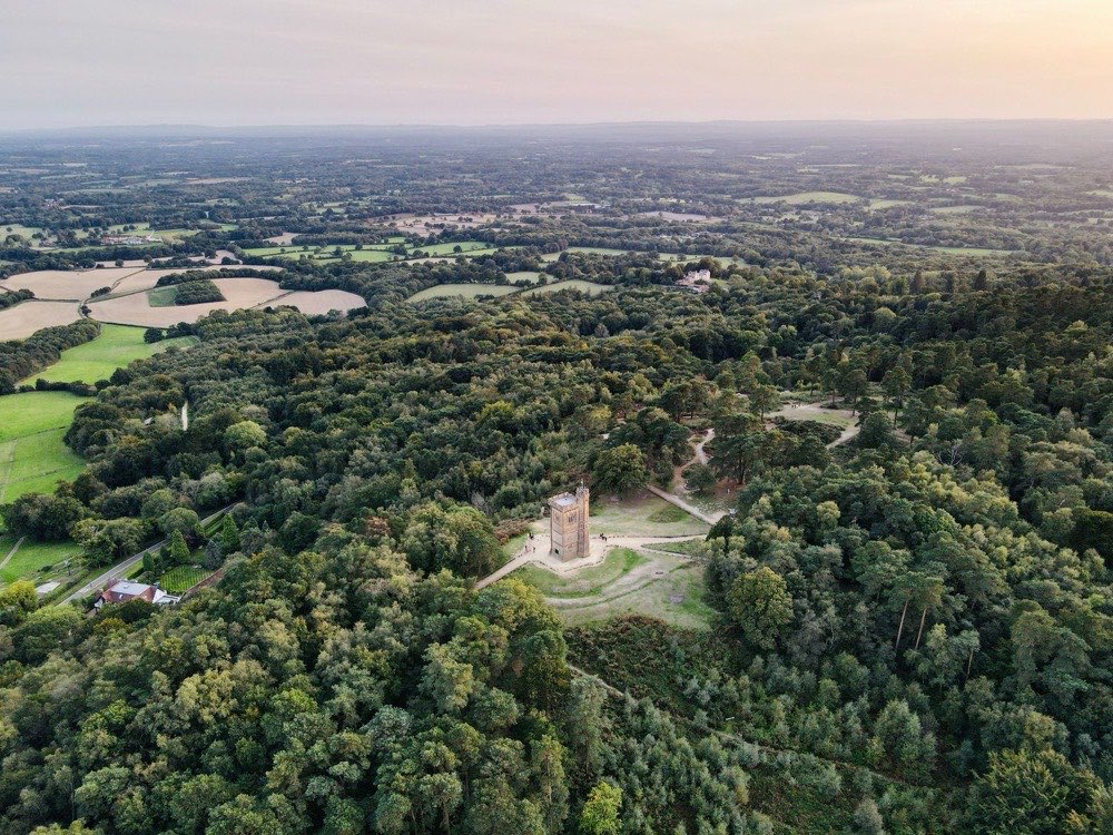 Countryside views beyond London, arranged as a private experience